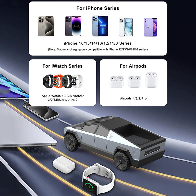 Sakerplus 3 in 1 CyberDock Charging Station