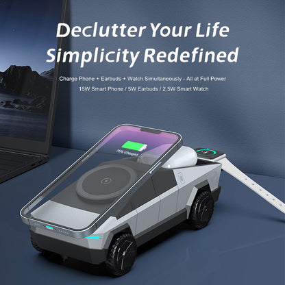 Sakerplus 3 in 1 CyberDock Charging Station