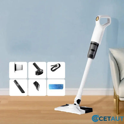 ⏳Begrenzte Zeit 50% Rabatt🔥Kabelloser, freistehender, wiederaufladbarer Handstaubsauger